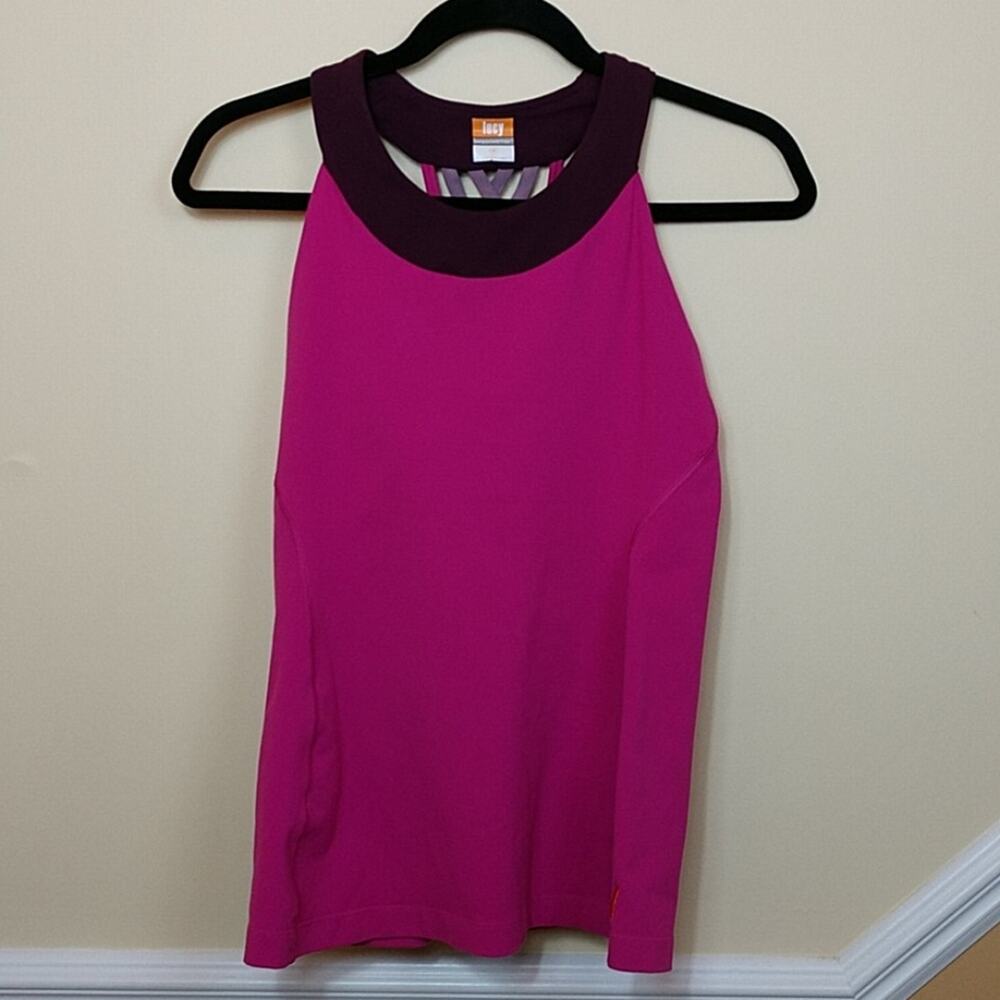 Lucy Powermax Racerback Workout Top size Medium